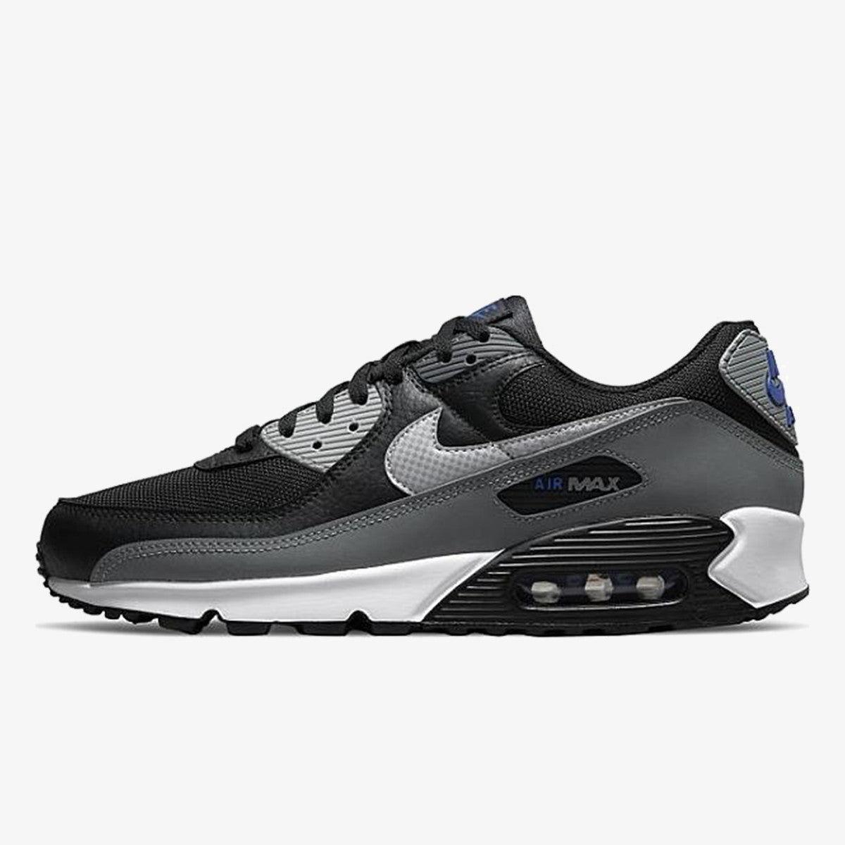 Nike air max 90 on sale essential black wolf grey